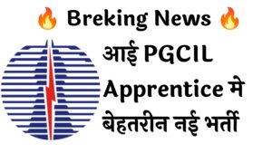 PGCIL Apprentice 900 Recruitment :
